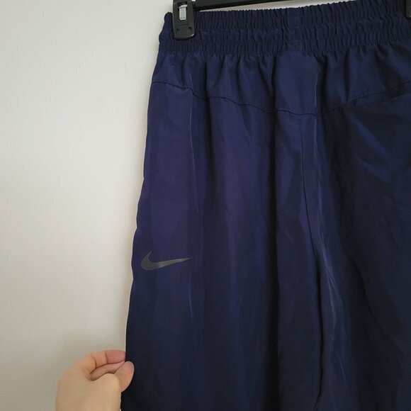 Nike Sportswear City Ready Woven Jogger Long Pull On Pants Navy Blue Size Small - Picture 9 of 17